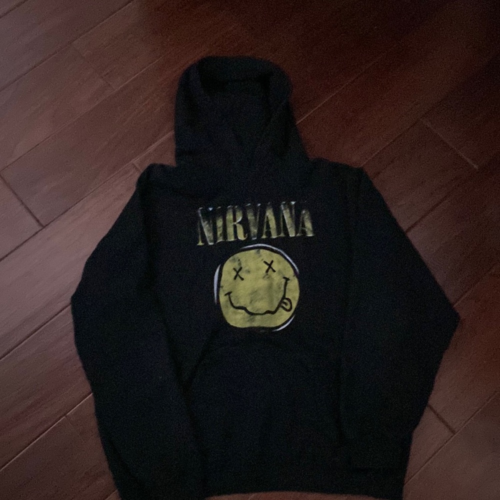 black nirvana hoodie